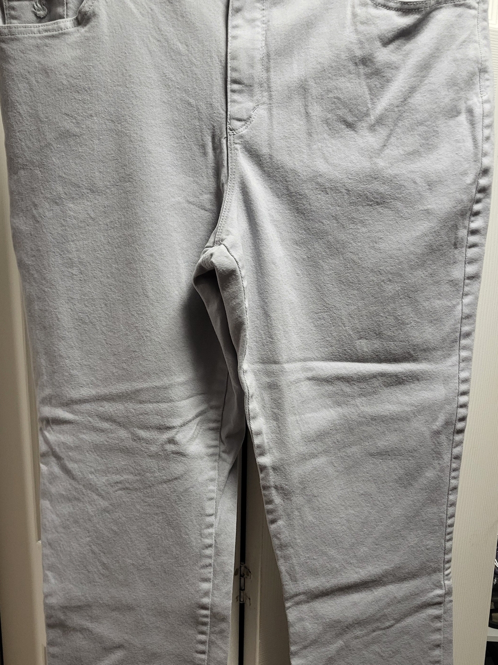 Gloria Vanderbilt Light Gray Casual Pants